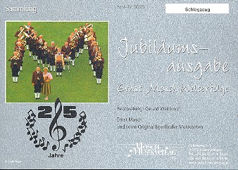 Ernst Mosch Welterfolge Band 25  für Blasorchester  Schlagzeug