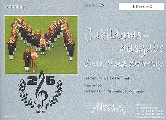 Ernst Mosch Welterfolge Band 25  für Blasorchester  Bass 1 in C