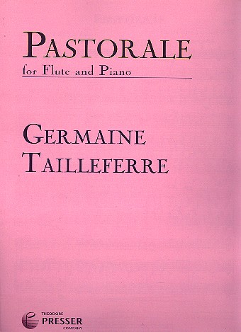 Pastorale&nbsp;&nbsp;for flute and piano&nbsp;&nbsp;