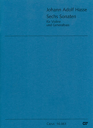 6 Sonaten für Violine und Bc&nbsp;&nbsp;(Klavier)&nbsp;&nbsp;