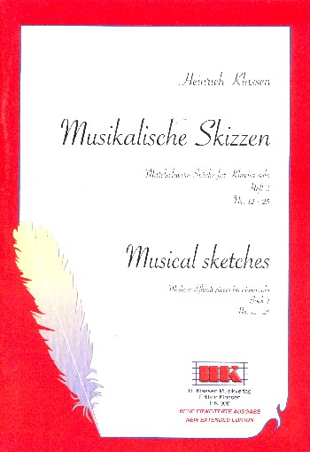 Musikalische Skizzen Band 2 (Nr.12-24)  für Klavier  