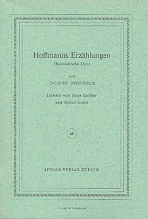 Hoffmanns Erzählungen  Libretto (dt)  