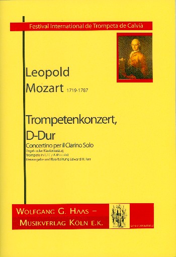 Konzert D-Dur für Trompete und Orchester  für Trompete und Klavier (Orgel)  