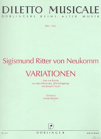 Variationen über ein Rondo aus dem Oratiorium Die Schöpfung&nbsp;&nbsp;für Klavier&nbsp;&nbsp;