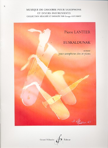 Euskaldunak sonate&nbsp;&nbsp;pour saxophone alto et piano&nbsp;&nbsp;