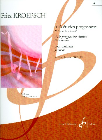 416 études progressives vol.4:  26 études de virtuosité pour clarinette  