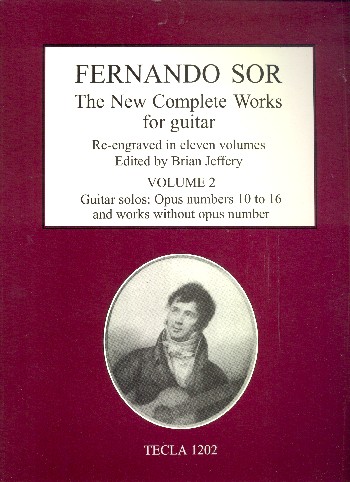 The new complete Works for Guitar vol.2&nbsp;&nbsp;op.10-16 and works without opus number&nbsp;&nbsp;