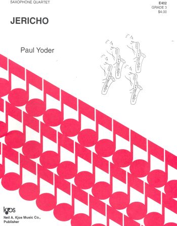 Jericho  for 4 saxophones (AATB)  