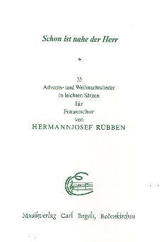 Schon ist nahe der Herr&nbsp;&nbsp;für Frauenchor&nbsp;&nbsp;Partitur