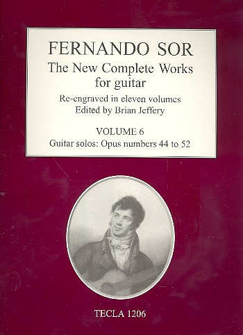 The new complete Works&nbsp;&nbsp;for guitar vol.6 op.44-52&nbsp;&nbsp;