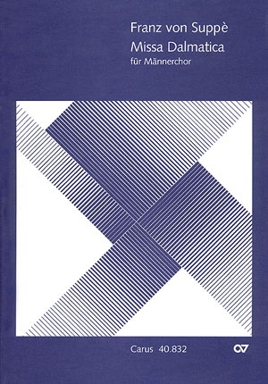 Missa Dalmatica für  Männerchor und Orgel  Partitur