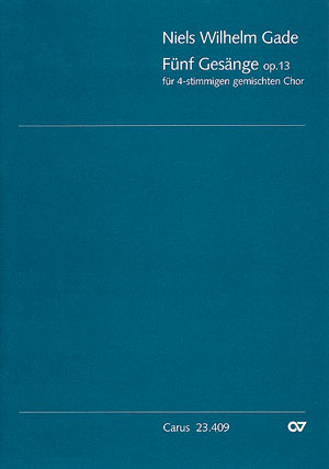 5 Gesänge op.13  für gem Chor  Partitur