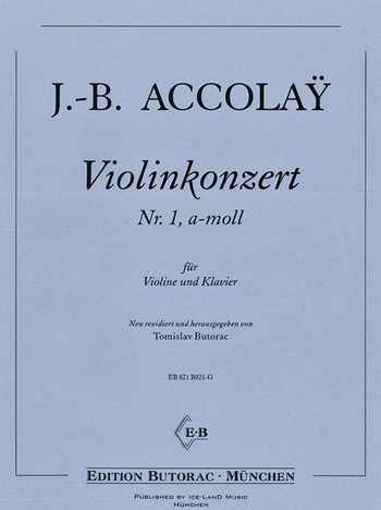 Konzert Nr.1 für Violine  und Klavier  
