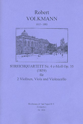 Streichquartett e-Moll  Nr.4 op.35,  Stimmen  