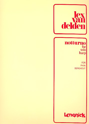 Notturno for harp solo&nbsp;&nbsp;&nbsp;&nbsp;