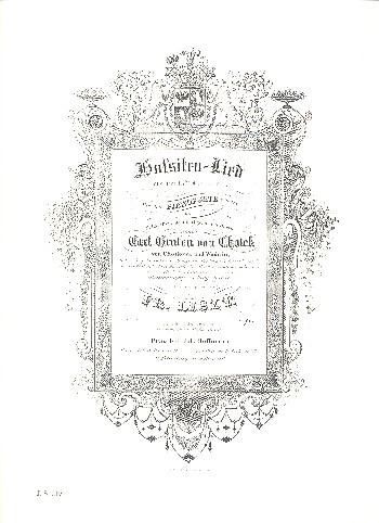 Hussiten-Lied&nbsp;&nbsp;für Klavier&nbsp;&nbsp;