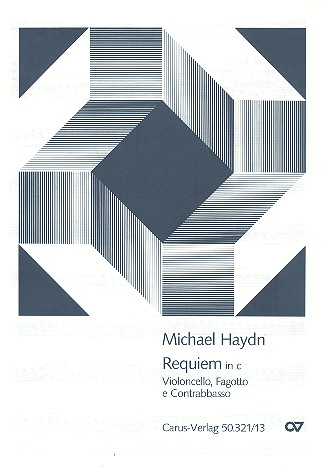 Requiem c-Moll für Soli,  Chor und Orchester  Cello / Bass / Fagott