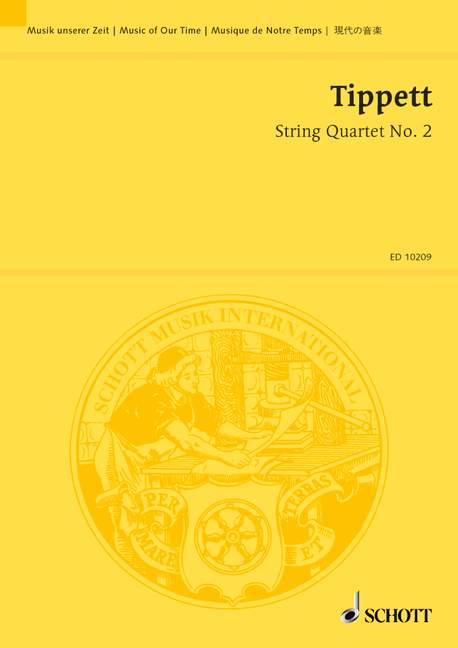 String quartet No.2&nbsp;&nbsp;für Streichquartett&nbsp;&nbsp;study score