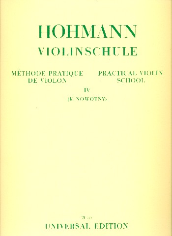 Violinschule Band 4&nbsp;&nbsp;&nbsp;&nbsp;