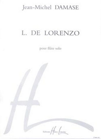 L. DE LORENZO POUR FLUTE&nbsp;&nbsp;&nbsp;&nbsp;