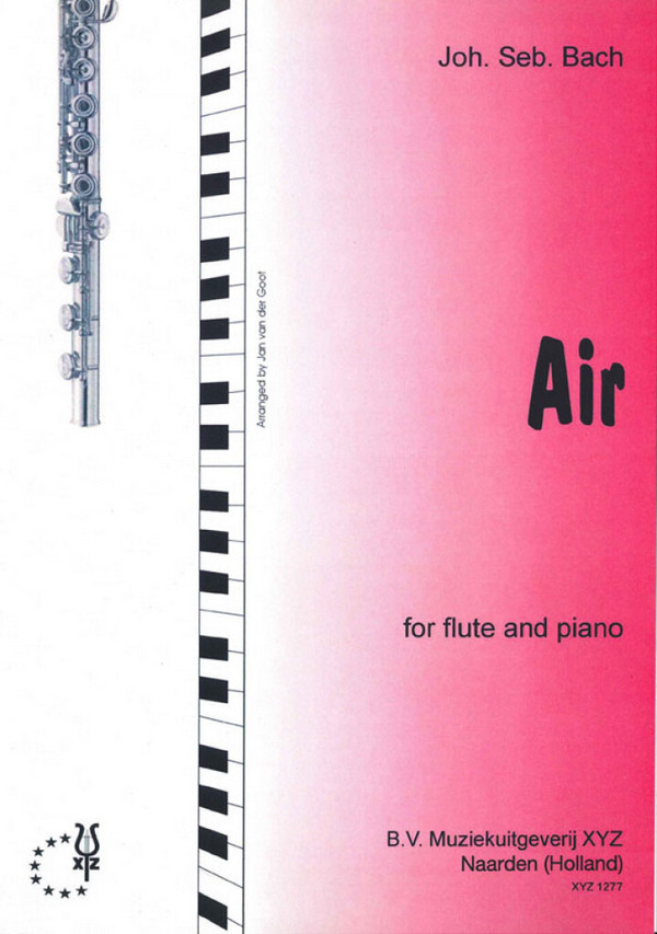 Air for flute and piano&nbsp;&nbsp;&nbsp;&nbsp;
