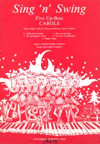 Sing 'n' swing for 2-part voices,&nbsp;&nbsp;piano and percussion&nbsp;&nbsp;score