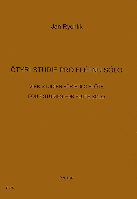 Vier Studien&nbsp;&nbsp;für Flöte&nbsp;&nbsp;