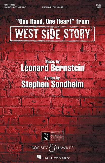 West Side Story&nbsp;&nbsp;für gemischter Chor (SATB) und Klavier&nbsp;&nbsp;Chorpartitur
