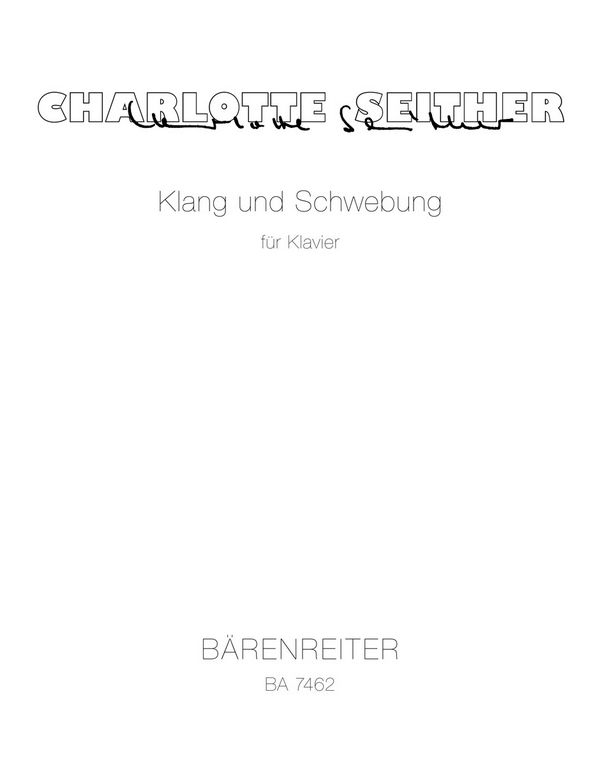 Klang und Schwebung  für Klavier  