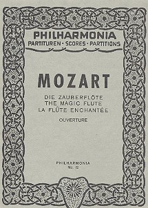 Die Zauberflöte KV620&nbsp;&nbsp;Ouvertüre für Orchester&nbsp;&nbsp;Studienpartitur