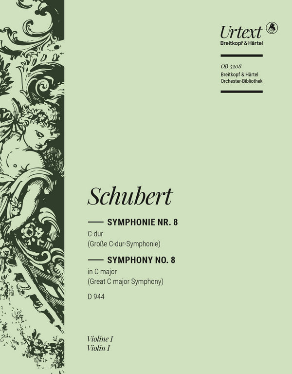 Sinfonie C-Dur Nr.8 D944&nbsp;&nbsp;für Orchester&nbsp;&nbsp;Violine 1