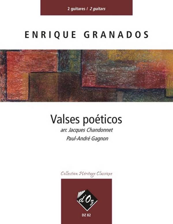 Valses poeticos pour 2 guitares&nbsp;&nbsp;&nbsp;&nbsp;