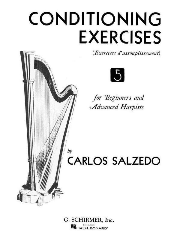 Conditioning exercises vol.5&nbsp;&nbsp;for beginners and advanced harpists&nbsp;&nbsp;