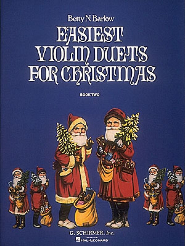 Easiest Violin Duets for Chrsitmas vol.2&nbsp;&nbsp;for 2 violins and piano&nbsp;&nbsp;