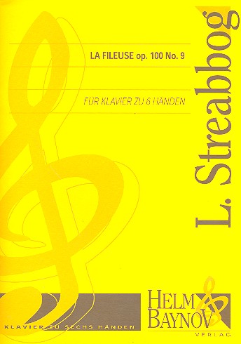 La fileuse op.100,9  für Klavier zu 6 Händen  