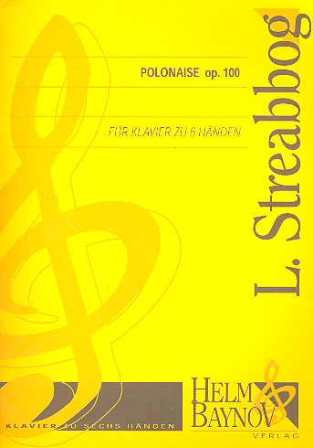 Polonaise op.100  für Klavier zu 6 Händen  