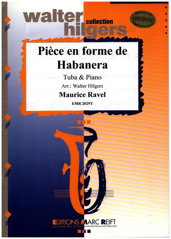Piece en forme de habanera&nbsp;&nbsp;für Tuba und Klavier&nbsp;&nbsp;