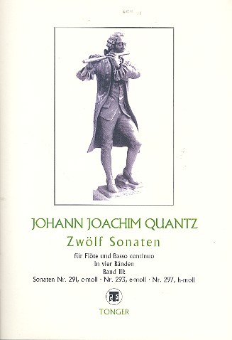 12 Sonaten Band 3  für Flöte und Bc  Sonaten Nr.291, Nr.293 und Nr.297