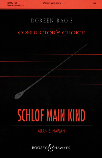SCHLOF MAIN KIND YIDDISH LULLABY&nbsp;&nbsp;FOR SSA VOICES, CELLO AND PIANO, SCORE&nbsp;&nbsp;RAO, DOREEN, ED.