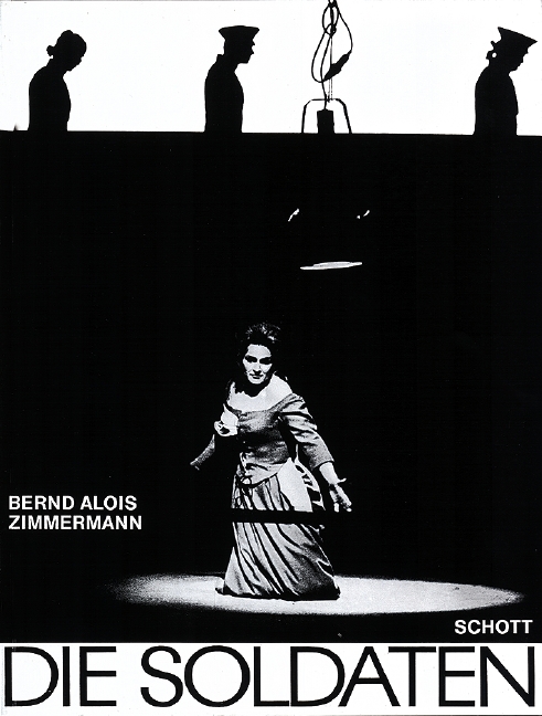 Die Soldaten  für Soli, Sprecher und Orchester  Klavierauszug