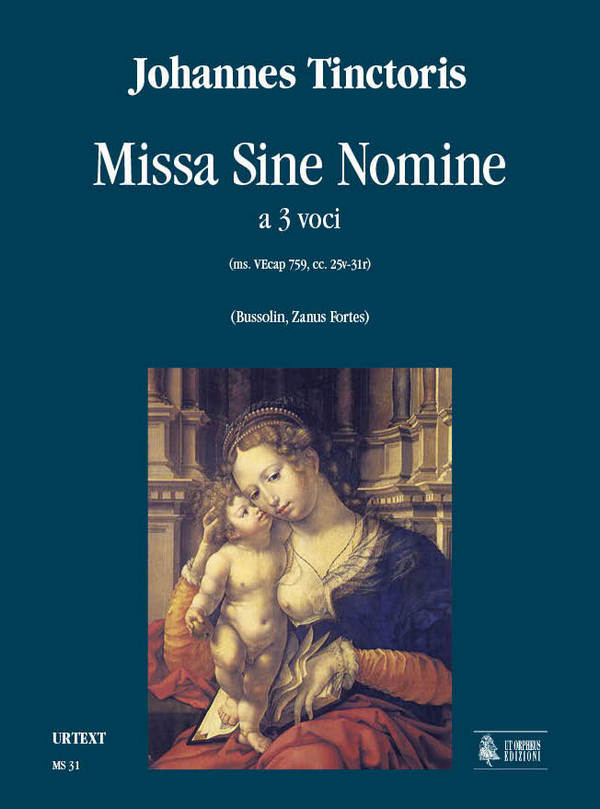Missa sine nomine a 3 voci partitura&nbsp;&nbsp;&nbsp;&nbsp;