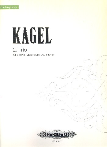 Klaviertrio Nr.2&nbsp;&nbsp;für Violine, Violoncello und Klavier&nbsp;&nbsp;