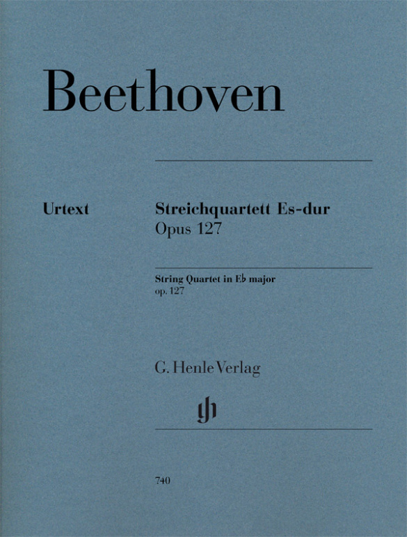 Streichquartett Es-Dur op.127&nbsp;&nbsp;&nbsp;&nbsp;Stimmen