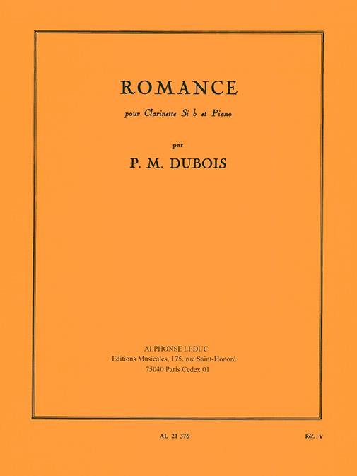 Romance pour clarinette et piano    