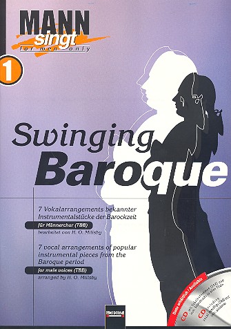 Swinging baroque für Männerchor&nbsp;&nbsp;Partitur&nbsp;&nbsp;