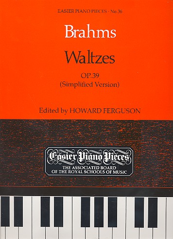 Waltzes op.39&nbsp;&nbsp;simplified version for piano&nbsp;&nbsp;