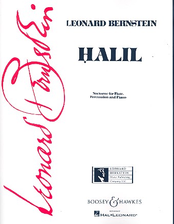 Halil&nbsp;&nbsp;für Flöte, Schlagzeug und Klavier&nbsp;&nbsp;Partitur und Stimmen