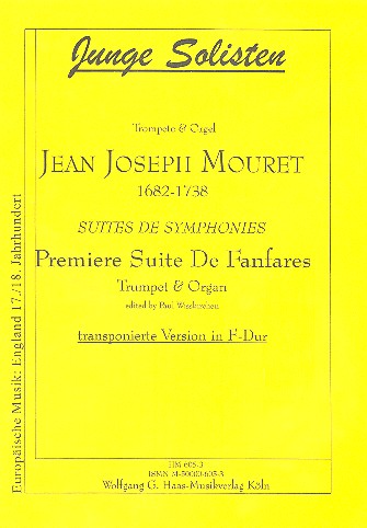 Premiere suite de fanfares  für Trompete und Orgel  