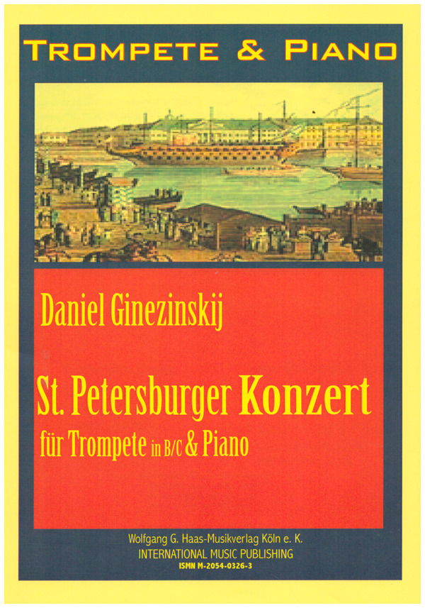 St. Petersburger Konzert&nbsp;&nbsp;für Trompete in B/C und Klavier&nbsp;&nbsp;