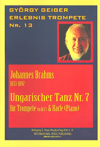 Ungarischer Tanz Nr.7 für Trompete&nbsp;&nbsp;und Harfe (Klavier)&nbsp;&nbsp;